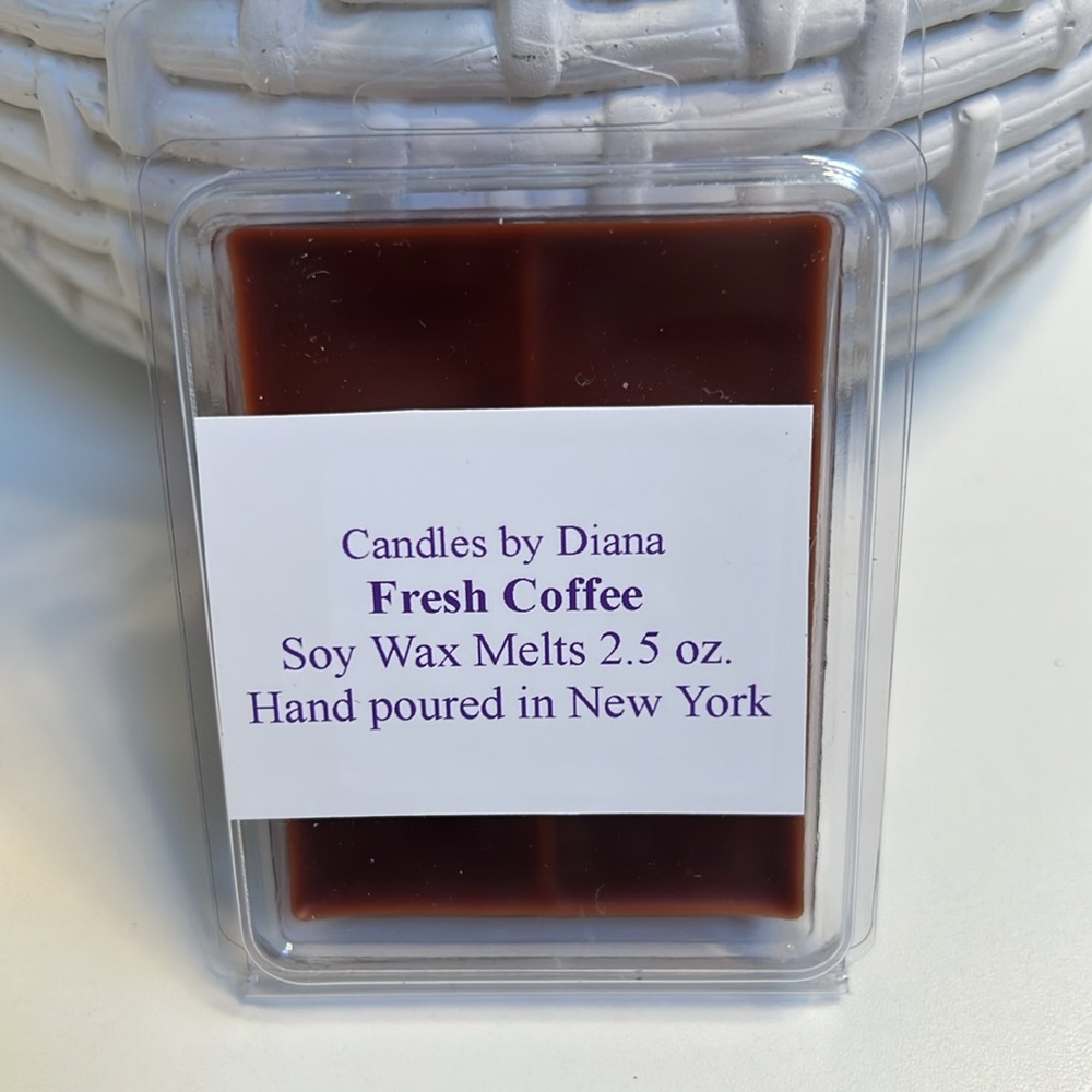 Candles By Diana Wax Melts ~ Fresh Coffee 2.5 oz 3 for $20